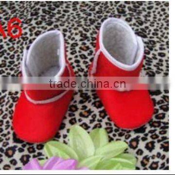 China Product and Low Price Wholesalesoft Sole Baby Shoes for 3mothes -15mothes Baby Kids on for Winter Warmer photo-4