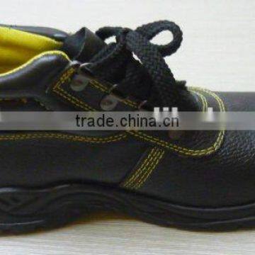 Popular cow grain leather high cut safety boots /Steel Toe safety shoes/industry safety shoes/fashion safety shoes