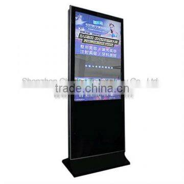 42inch dual screen elevator led ad monitor with network (WIFI LAN 3G)