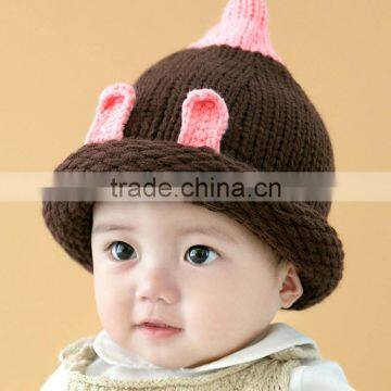 TC17005 Cheap Cute Baby Winter Casquette Hats New Style Knitted Baby Hats and Caps Wholesale photo-3