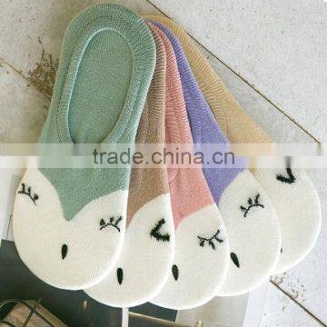 Zm33773a Korean Cartoon Design Women Socks Ladies Fancy Sport Socks photo-3