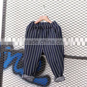 2-9 Years 2017 New Wholesale Autumn Cotton Good Quality Stripe Kids Clothing Pants photo-5