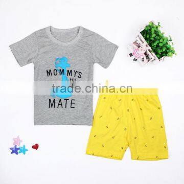 S16039A Kids's Cotton Pajamas Sleepwear Children's Sleepwear photo-2