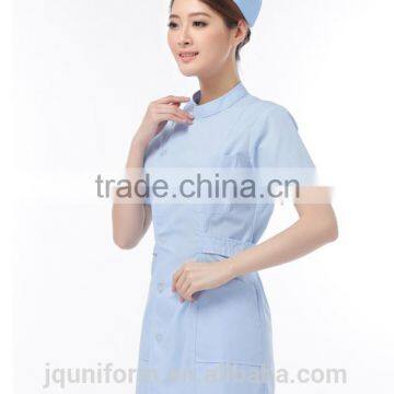 2016 Juqian Factory Custom Uniform Fashionable Staff Nurse Uniform Designs photo-3
