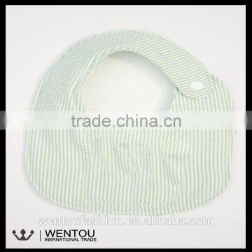 Wholesale Personalized Plain Seersucker Silicone Bib photo-2