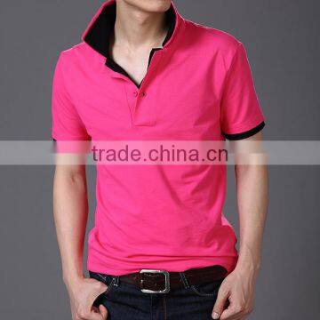Man High Quality Original Color Combination Polo Shirt Design photo-5