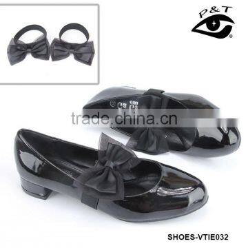 New Arrival 5 Colors Silk Bowknot Shoe Lace For Heels photo-3