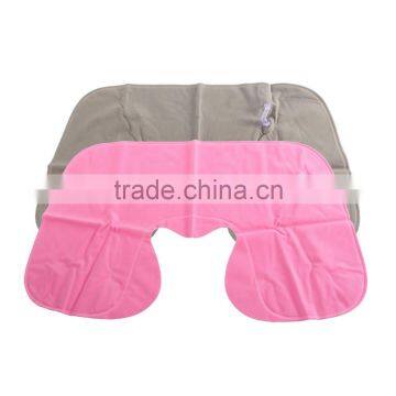 Portable Inflatable U-Shape Pillow Neck Rest Car Travel Comfort Headrest Car Flight Travel Soft Nursing Cushion photo-5