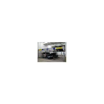 Lifting and lowering transverse moving car parking system