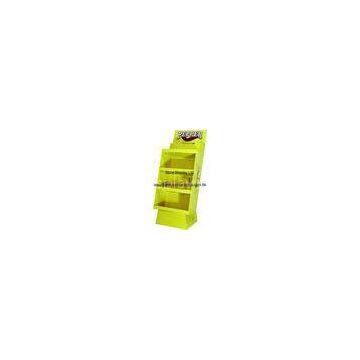 Environmentally friendly custom Cardboard Floor Displays for showing Greeting Card