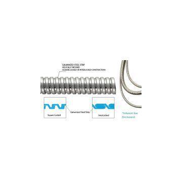 Delikon interlocked flexible metal conduit and metal conduit fittings