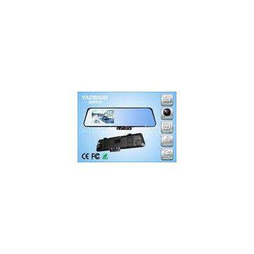 Toyota Dual Lens H.264 Car Black Box Recorder , G - sensor Rear View Mirror