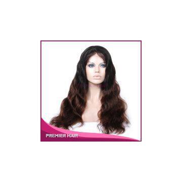 Virgin Brazilian Human Hair Full Lace Wig