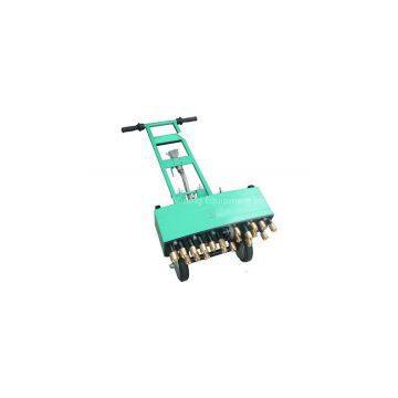 Hand push road hair machine bush hammer