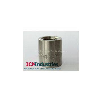 Forged 3000lb stainless steel screw Coupling