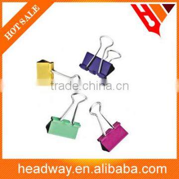 41mm long color Binder Clip in PVC tub