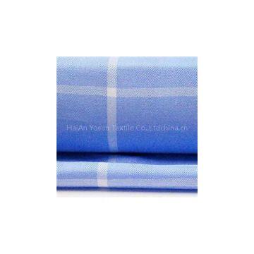 Sky Blue Yarn Dye Rayon Herringbone Fabric