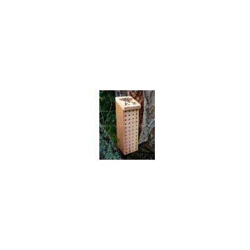 Wooden Garden Bee Feeder- DLH90901-4