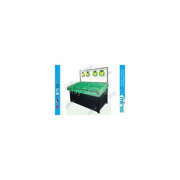 Supermarket Vegetable And Fruit Retail Display Rack Stand