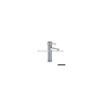 Single handle basin faucet