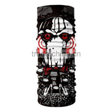 Sports Motorcycle Neck Gaiter Tubes Skull Pattern Face Mask Bandana