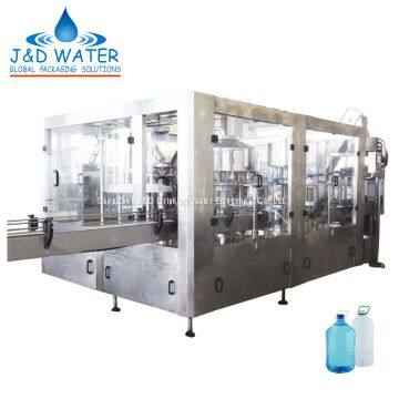 3 in 1 3-10 Liter Bottled Water Washing Filling Capping Machine With CE Certificate