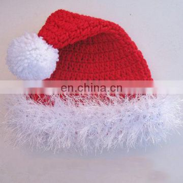 Knitted Christmas Hat Promotion santa claus hat children and adult Father Christmas hat