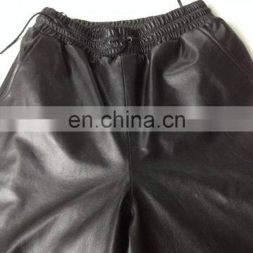 2015 Ladies Sheep Leather Short Pants photo-4