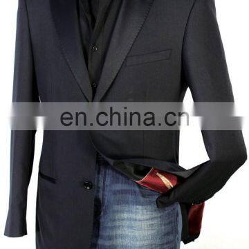 Natural Men's Slim Fit Wool Casual suit
