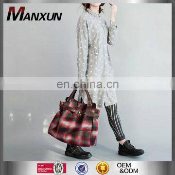 2016 Embellished New Western Latest Fashion Design Lady Blouse Women Cotton Gray Leisure Tops photo-3