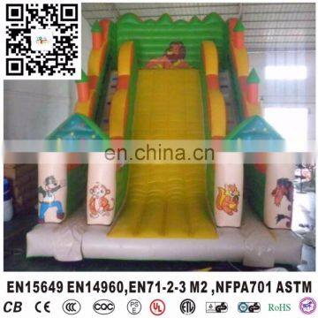 Hot commercial jungle inflatable slide,jungle sea inflatable water slide for sales,large inflatable jungle