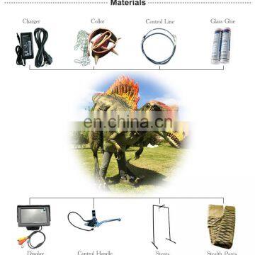Amusement Walking Robotic Spinosaurus Realistic Dinosaur Costume for Sale photo-4