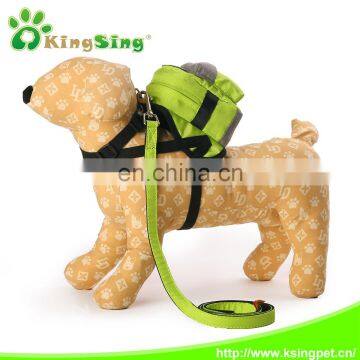 2014 New dog backpack & traction on the rope (new packaging, new fabrics)