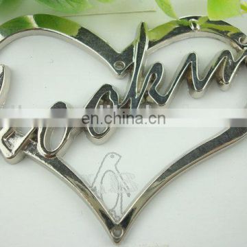 heart shape buckles for dresses new design