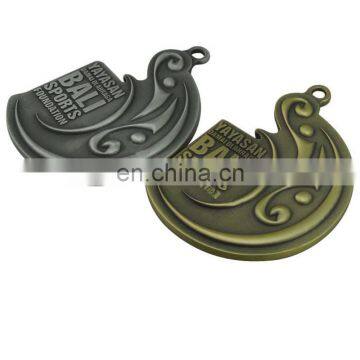 Zinc alloy race running marathon medal