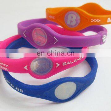 funny power silicone wristband