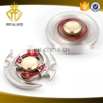 Custom Dye Black Cartoon Game Series Hand Fidget Spinner EDC Toy photo-4