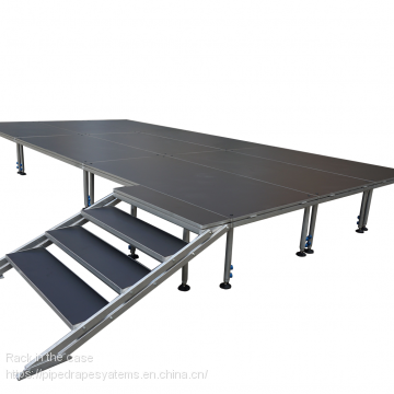 Aluminum stage platform, portable stage for sale,truss stage for wedding/church