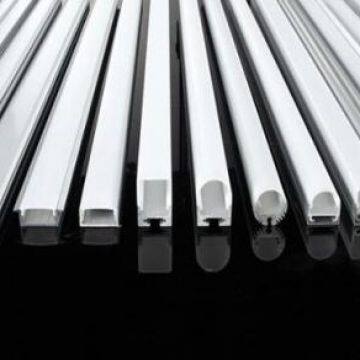 Waterproof Profile Plastic PVC U Profile Profile for LED Strip Light
