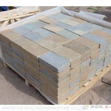 Rusty Blue Mixed Sandstone, Rusty Landscaping Sandstone,two Color Sandstone photo-3