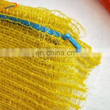 PP/PE material packing mesh bag for food onion garlic