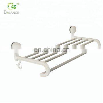 Reusable bathroom swivel bar towel rack hanger holder