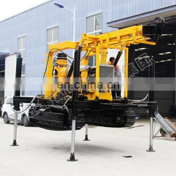 XY-3 Crawler hydraulic well drilling rig;300m geological exploration drilling rig