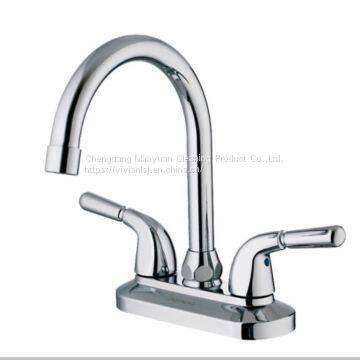Wall Mounted Facuet Bathroom Mixer Tap Kitchen Facuet Mixer Taps Two Hole Facuet photo-2
