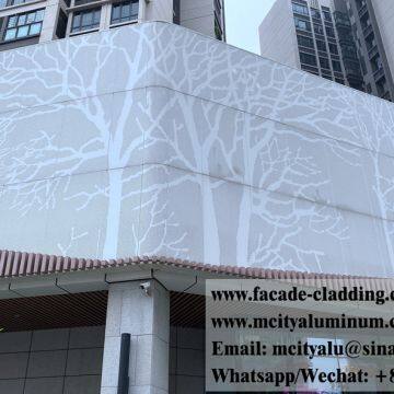 3D Shape Aluminum Wall Cladding Solid Aluminum Panel Metal Cladding Panel Supplier in Foshan, China photo-2