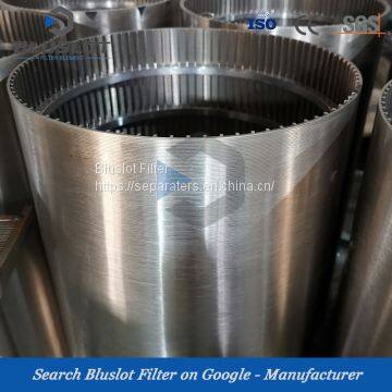 10 Microns Water Treatment Wedge Wire Screen Pipe Filter Element photo-2