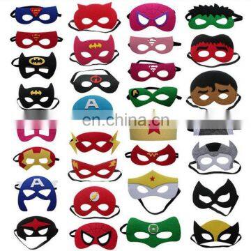 wholesale super hero felt mask for child