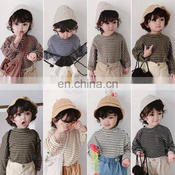 4555 Small MOQ for Customer Spring Long Sleeve T-shirt Girls Kids Clothing photo-3