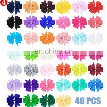 Headbands for Baby Hairclips Girls Colorful Hairclips Kids Hair Accessories Hairpins and Bows 6Series photo-2