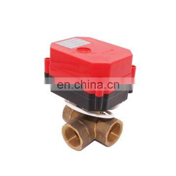 cwx-60p 6nm electric ball valve DC3-6v ADC9-24v AC85-265v 1/2 inch to 2" for auto flow control valve